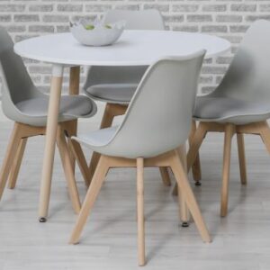 Alternative view of Shell Round Dining Table
