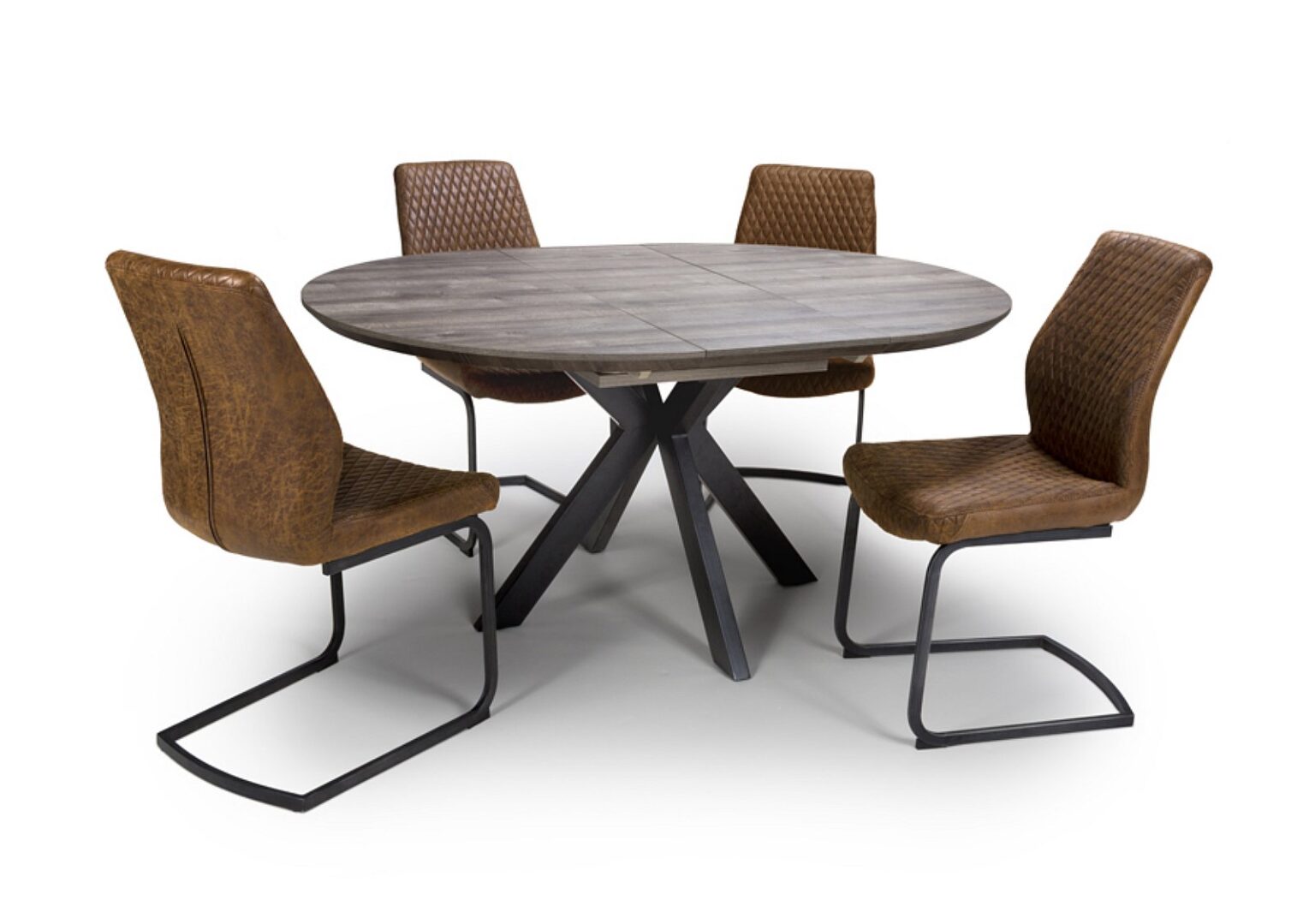 Tribeca Round Extending Table McCarthy's Furniture