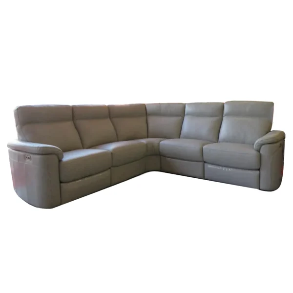 Digio Argenta Leather Sofa - Image 6