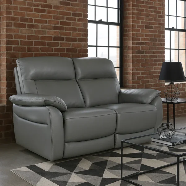 Romano Leather Sofa - Image 5