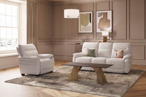 Romano Leather Sofa - Image 2